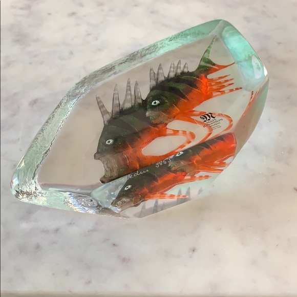 Y2K Mats Jonasson Coral Fish Crystal - Picture 4 of 8